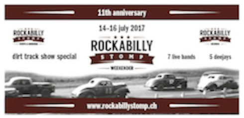 Rockabilly stomp 2017 with dirt track race