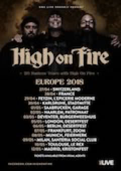 High on Fire live at Impetus festival Lausanne